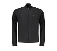 Napapijri Abbigliamento Uomo Maglie Cardigan Nero 3XL Maniche Lunghe, Relaxed Fi