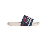 Napapijri Ciabatta Stream Stripes Bianca Poliuretano