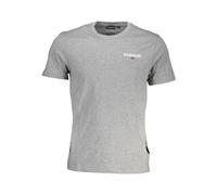 Napapijri - Cotton T-Shirt - - Tops - Uomo - Grigio - L