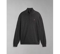 Napapijri Damavand Hz 4 - Maglione Con Mezza Zip Grigio - Taglia XXL Uomo