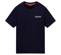 Napapijri Blue Cotton Men T-Shirt - L