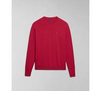 Napapijri Decatur - Maglia Girocollo Rosso - Taglia XL Abbigliamento Uomo