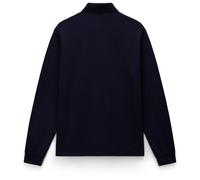 Napapijri - E-Badge L/S - Maglia polo M blu