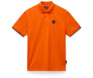 Napapijri - E-Badge Sum - Maglia polo S arancione