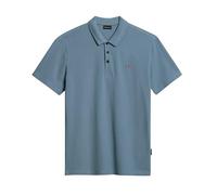 Napapijri Ealis - Polo da uomo Stormy Weather Blue, manica corta, Tempo Tempestoso, L