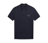 Napapijri Polo Elbas Cotone Maniche Corte Blu Uomo L