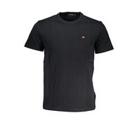 Napapijri - Elegante Crew Neck Tee - - Tops - Uomo - Nero - XL