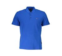 Napapijri - Elegante Polo in Cotone Blu - - Tops - Uomo - Blu - L