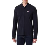 NAPAPIJRI Evan Long Sleeve Polo Shirt Black