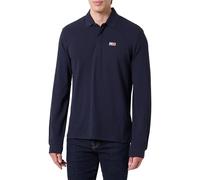 NAPAPIJRI Evan Long Sleeve Polo Shirt Blue Marine