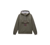 NAPAPIJRI Felpa 'Burgee Wint 4' beige / verde scuro / borgogna / nero Uomo NAPAPIJRI L beige / verde scuro / borgogna / nero