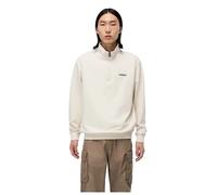 Felpa con cerniera a metà Napapijri B-Small Box Beige 3XL