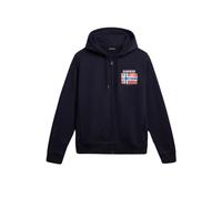 NAPAPIJRI Felpa Uomo Cappuccio e Zip Intera, Giacca Sportiva Uomo, Giacca da Tuta Uomo (S)