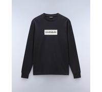 Napapijri Felpa S-Box Logo Ls NP0A4I3M L Nero