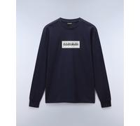 Napapijri Felpa S-Box Logo Ls NP0A4I3M S Blu