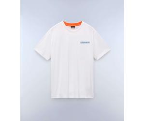 Napapijri Felpa S-Sovana Ss NP0A4IE4 M Bianco