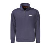Napapijri - zip corta blu navy con logo piccolo S