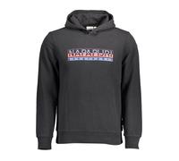 NAPAPIJRI FELPA SENZA ZIP UOMO NERO