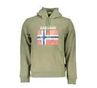 NAPAPIJRI FELPA SENZA ZIP UOMO VERDE