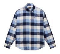 Napapijri - G-Trekking 3 - Camicia XXL grigio/blu