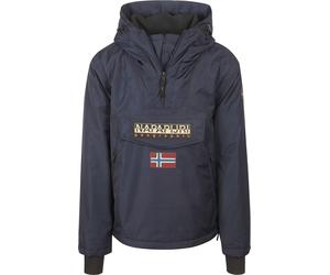 Napapijri - Giacca a vento impermeabile, antivento e isolante - Rainforest Next Blu Marine per Uomo in Nylon - Taglia XL - Blu navy