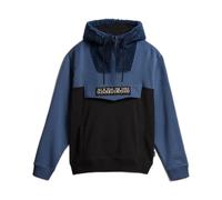 Napapijri - Giacca Blu In Cotone Con Orsetto - - Sweatshirts & Hoodies - Uomo - Blu - M