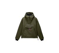 Napapijri - Giacca antivento impermeabile, isolante - Rainforest Next Olive Night per Uomo in Nylon - Taglia M - Kaki