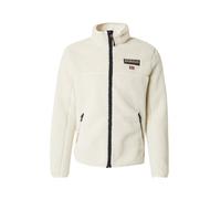 NAPAPIJRI Giacca di pile 'Tynik' écru / rosso sangue / nero Uomo NAPAPIJRI XL