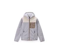 NAPAPIJRI Giacca di pile 'Yupik' crema / beige chiaro / broccato Donna NAPAPIJRI M