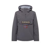 NAPAPIJRI Giacca funzionale 'Rainforest' beige / grigio scuro / rosso scuro / nero Uomo NAPAPIJRI L beige / grigio scuro / rosso scuro / nero