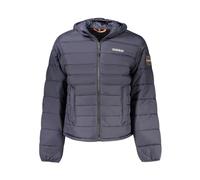 Napapijri - Giacca in Poliammide con Zip e Cappuccio - - Jackets - Uomo - Blu - S