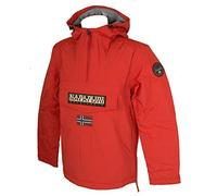 Napapijri Giacca invernale da uomo Rainforest, Rosso (Orange Red A60), XS