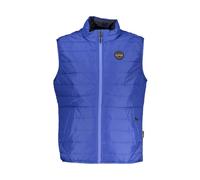 Napapijri - Giacca senza maniche elegante con dettagli a contrasto - - Jackets - Uomo - Blu - S
