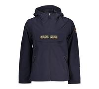 Napapijri - Giacca Sportiva Blu Impermeabile con Cappuccio - - Jackets - Uomo - Blu - M
