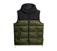 Napapijri - Giacca Verde Senza Maniche con Cappuccio - - Jackets - Uomo - Verde - M