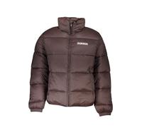 Napapijri Brown Polyamide Men Jacket - XXL