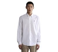 Napapijri Graie - camicia maniche lunghe - uomo White 2XL