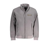 Napapijri Gray Polyamide Men Jacket - M