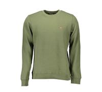 Napapijri Green Cotton Men Sweater - XS
