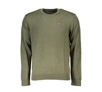 Napapijri Green Cotton Men Sweater - XXL