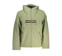 Napapijri Green Polyester Men Jacket - S