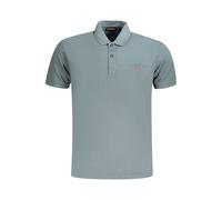 Napapijri Grigio Cotton Men Polo - XL