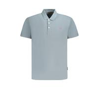 Napapijri Grigio Cotton Mens Polo - L