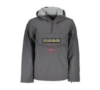 Napapijri Grigio Polyamide Men's Jacket - XL