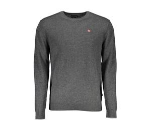 Napapijri Grigio Wool Mens Sweater - 3XL