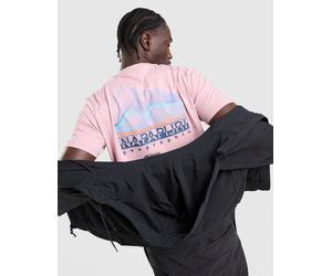 Napapijri Maglia Back Graphic, rosa