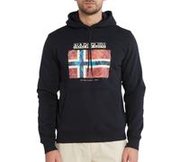 Napapijri Maglia Manica Lunga B-Giuro Cotone Nero