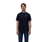 Napapijri Badge Short Sleeve T-shirt Blu L Uomo