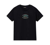 NAPAPIJRI Maglietta 'Bliss' écru / acqua / nero Donna - Abbigliamento - Taglie comode - Maglie e top - Maglie e T-shirt NAPAPIJRI S