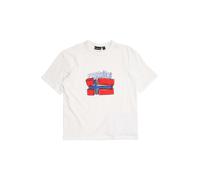 NAPAPIJRI Maglietta 'ALBEDO' blu / rosso / bianco Bambini NAPAPIJRI 170-176